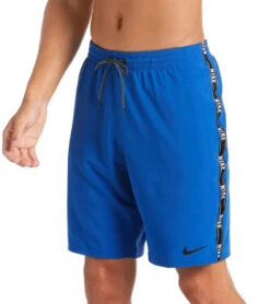 Nike Men's Logo Tape 20" Swim Trunks