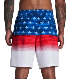 Under Armour Men's 20" Americana Swim Trunks -Family Swim Shop 7183568208040 midnightnavy 3a