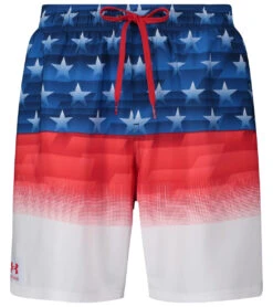 Under Armour Men's 20" Americana Swim Trunks -Family Swim Shop 7183568208040 midnightnavy 4a