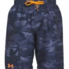 Under Armour Boys' Hyper Woodland Volley Short (Little Kid, Big Kid) -Family Swim Shop 7185194942632 midnightnavy 1a