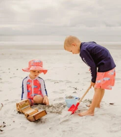 Boys' Sunset Cruising Volley Board Short (Toddler, Little Kid, Big Kid) -Family Swim Shop 7217017225384 coral 5a