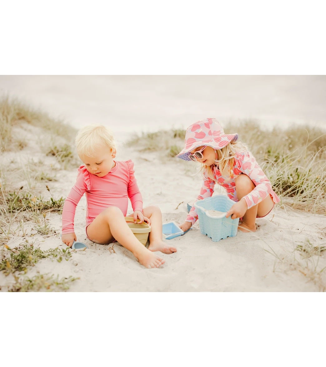 Girls' Apple Love LS Ruffle Set (Baby, Toddler, Little Kid) 7 Girls' Apple Love LS Ruffle Set (Baby, Toddler, Little Kid) - Image 5