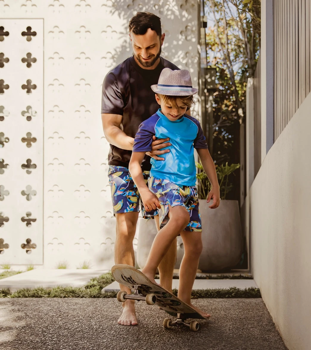 Men's Going Bananas Swim Trunks 5 Men's Going Bananas Swim Trunks - Image 3