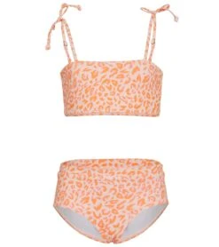 Billabong Girls' Chase The Wild Strappy Tank Two Piece Bikini Set (Little Kid, Big Kid)