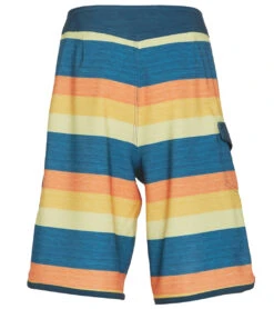 Boys' Striper Boardshort (Little Kid, Big Kid) -Family Swim Shop 7223830249640 gold 3a