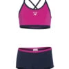 Girls' Two Piece Bikini Set (Little Kid, Big Kid) -Family Swim Shop 7236622516392 navypurple 1a