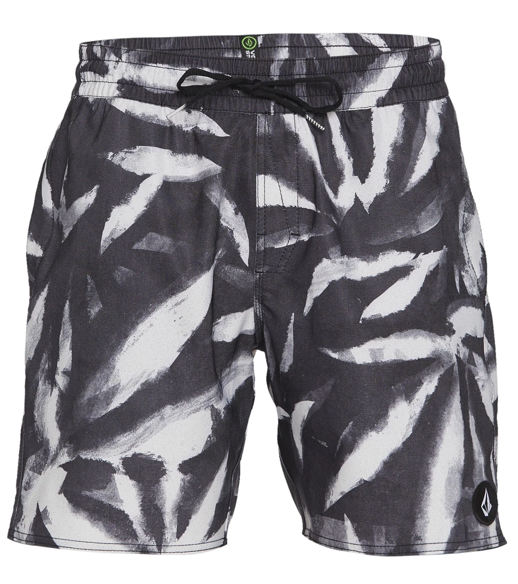 Volcom Men's 17" Echo Leaf Stoney Swim Trunks 3 Volcom Men's 17" Echo Leaf Stoney Swim Trunks