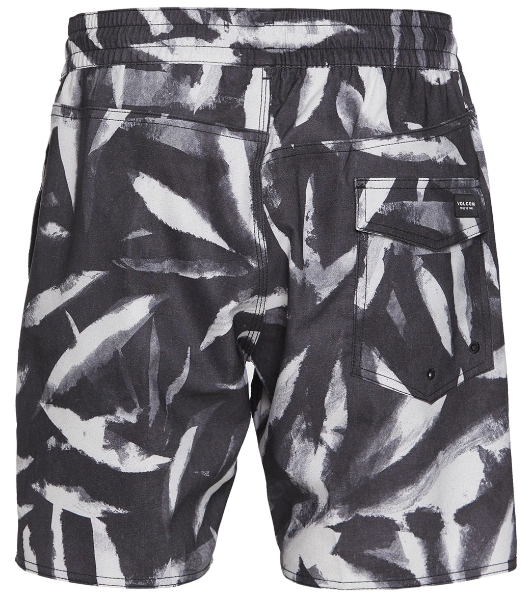 Volcom Men's 17" Echo Leaf Stoney Swim Trunks 4 Volcom Men's 17" Echo Leaf Stoney Swim Trunks - Image 2