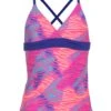 TYR Girls' Dreamland Claire Tankini Top (Little Kid, Big Kid) 2 TYR Girls' Dreamland Claire Tankini Top (Little Kid, Big Kid) -Family Swim Shop 7373733593256 pinkmulti 1a