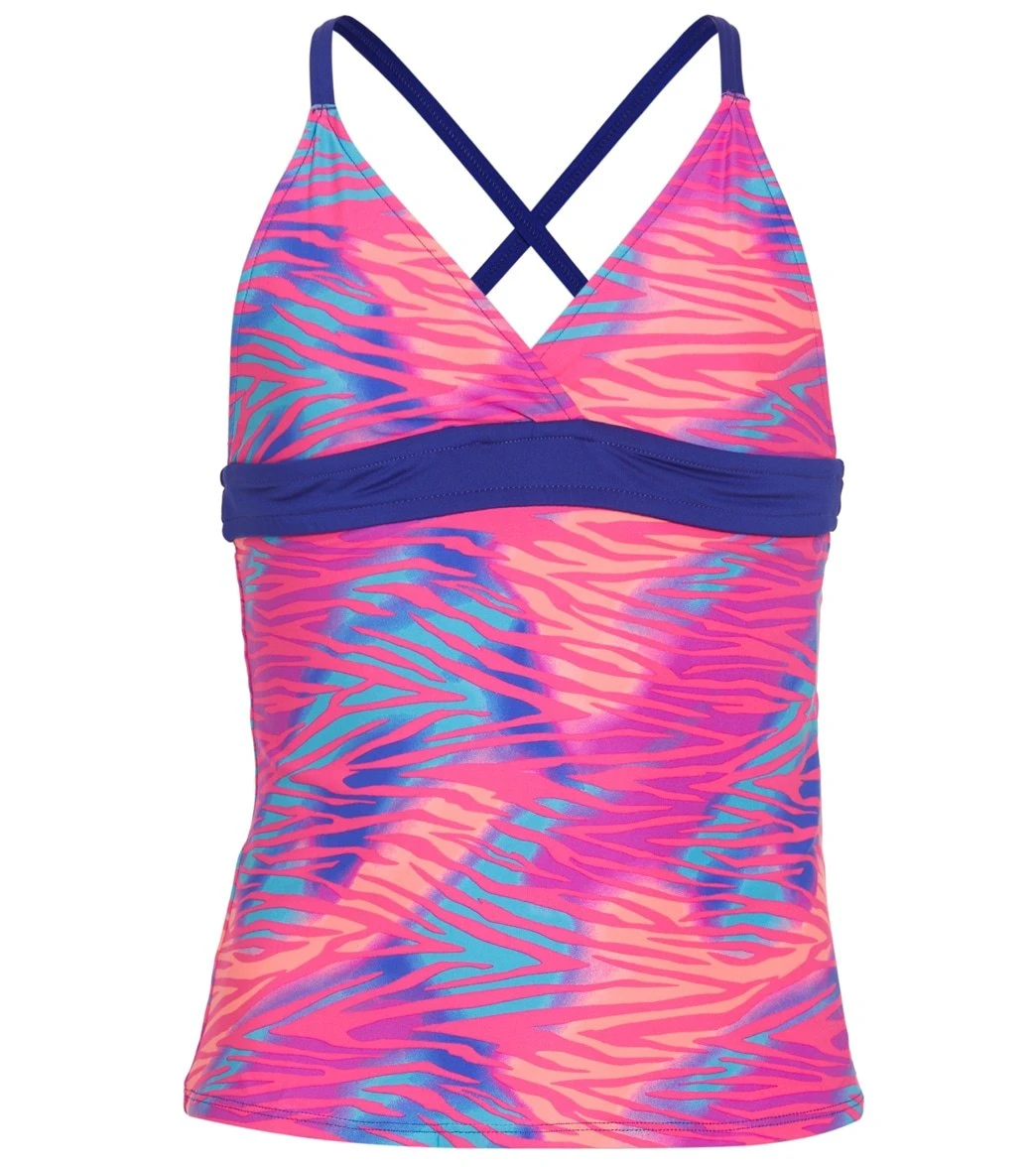 TYR Girls' Dreamland Claire Tankini Top (Little Kid, Big Kid) 3 TYR Girls' Dreamland Claire Tankini Top (Little Kid, Big Kid)
