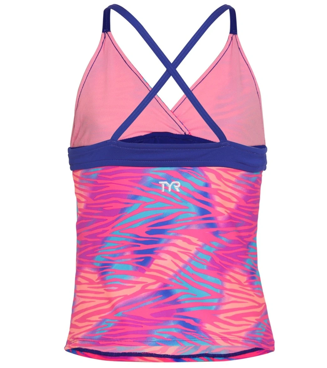 TYR Girls' Dreamland Claire Tankini Top (Little Kid, Big Kid) 4 TYR Girls' Dreamland Claire Tankini Top (Little Kid, Big Kid) - Image 2