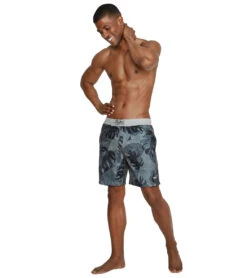 Speedo Men's 18" Coral Tides Bondi Basin Board Shorts -Family Swim Shop 7379105087656 monument 4a