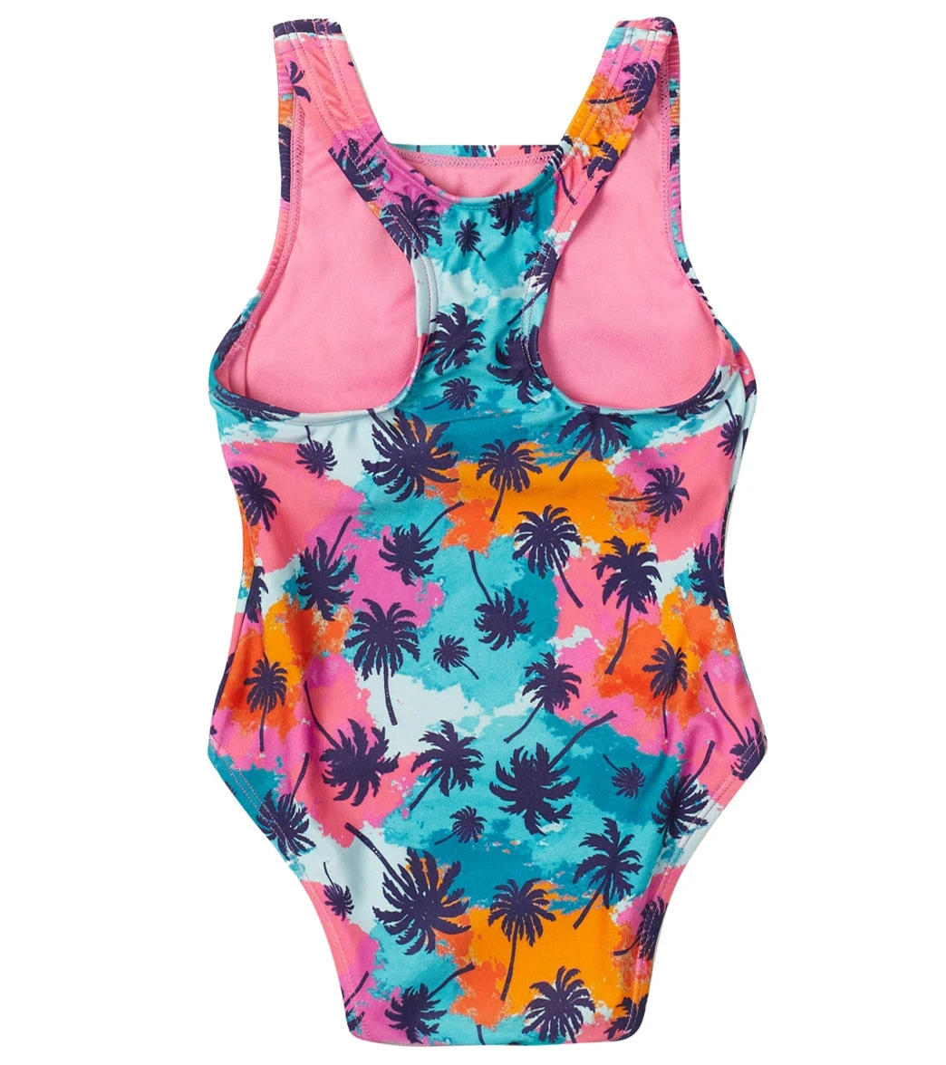 Speedo Girls' Printed Snap One Piece Swimsuit (Baby, Toddler) 4 Speedo Girls' Printed Snap One Piece Swimsuit (Baby, Toddler) - Image 2