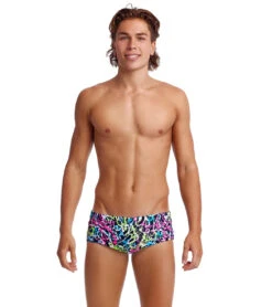 Funky Trunks Men's Messed Up Sidewinder Square Leg Swimsuit