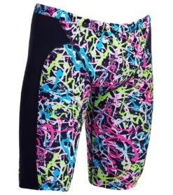 Funky Trunks Men's Messed Up Jammer Swimsuit -Family Swim Shop 7394938978472 messedup 6a