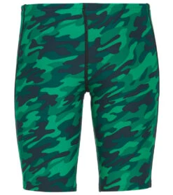 TYR Boys' Camo Jammer Swimsuit -Family Swim Shop 7415994220712 greencamo 3a