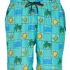 Men's Bongo Tree Swim Trunks -Family Swim Shop 7420761538728 aqua 1a