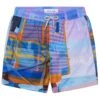 Boys' Miami Beach Tower 2 Swim Trunks (Toddler, Little Kid, Big Kid) -Family Swim Shop 7455276335272 multi 1a