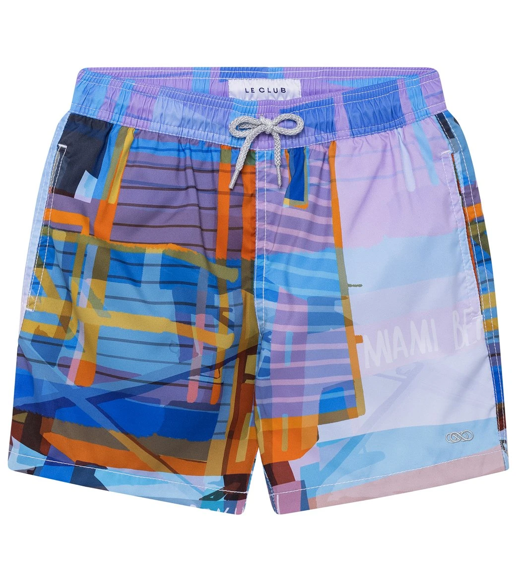 Boys' Miami Beach Tower 2 Swim Trunks (Toddler, Little Kid, Big Kid) 3 Boys' Miami Beach Tower 2 Swim Trunks (Toddler, Little Kid, Big Kid)