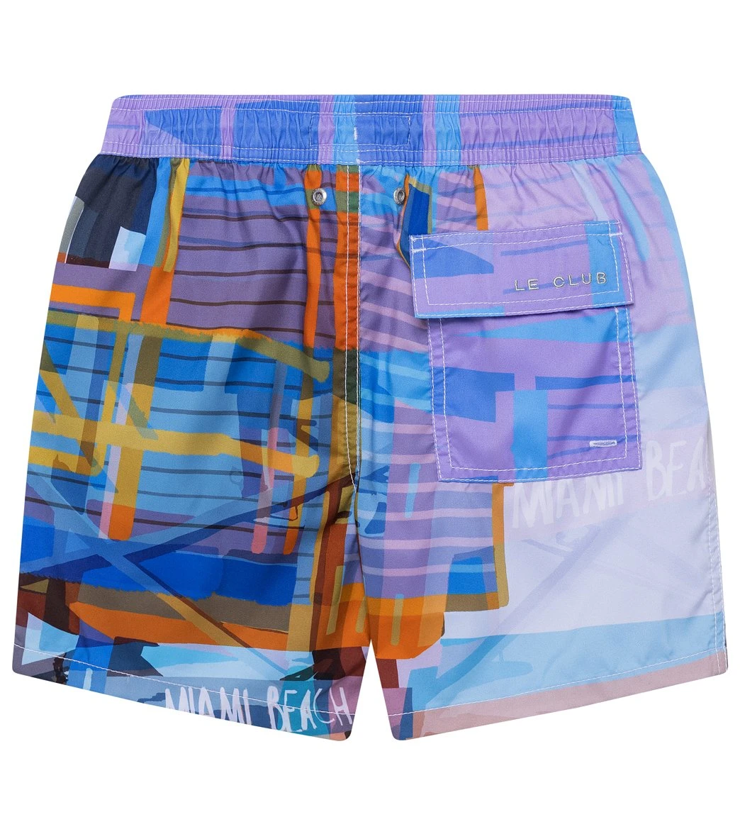 Boys' Miami Beach Tower 2 Swim Trunks (Toddler, Little Kid, Big Kid) 4 Boys' Miami Beach Tower 2 Swim Trunks (Toddler, Little Kid, Big Kid) - Image 2