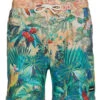 Men's 17" Paradisio Printed Swim Trunks