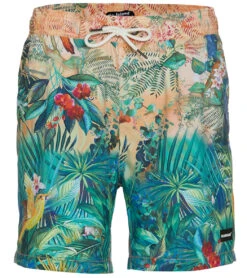 Men's 17" Paradisio Printed Swim Trunks