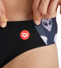 Arena Men's Crazy Placement Brief Swimsuit -Family Swim Shop 7468255084712 blackmulti 4a