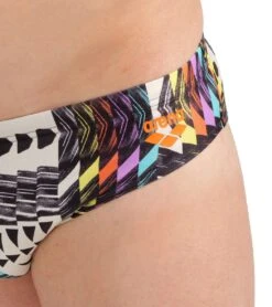 Arena Men's Allover Brief Swimsuit -Family Swim Shop 7468268683432 blackmulti 4a