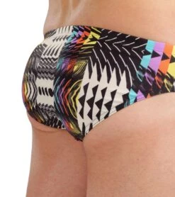 Arena Men's Allover Brief Swimsuit -Family Swim Shop 7468268683432 blackmulti 5a