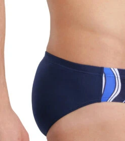 Arena Men's Marbled Brief Swimsuit -Family Swim Shop 7468270125224 navynavymulti 5a