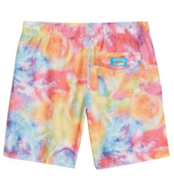 Boys' Bright Tie Dye Camp Shirt & Swim Trunks Set (Big Kid) -Family Swim Shop 7472291348648 multi 6a