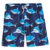 Boys' Shark 2-Pack Swim Trunks (Big Kid) -Family Swim Shop 7472291840168 spaceblue 1a