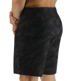 TYR Men's Camo Hexa Mobius Board Shorts -Family Swim Shop 7483259650216 darkshadow 6a