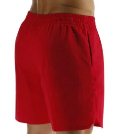 TYR Men's Deck-X Swim Trunks -Family Swim Shop 7483260567720 red 4a