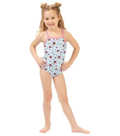 Girls' Dottie One Piece Swimsuit (Toddler, Little Kid) -Family Swim Shop 7508555006120 dottie 3a