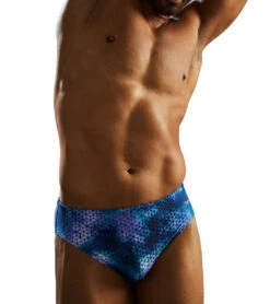 TYR Men's Starhex Racer Brief Swimsuit