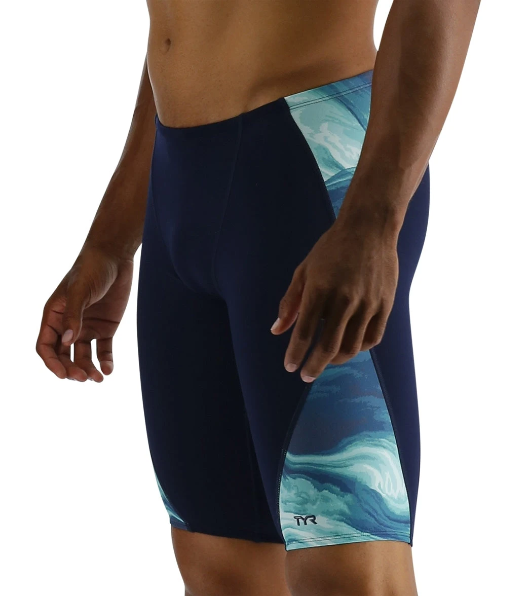 TYR Men's Mezio Blade Jammer Swimsuit 6 TYR Men's Mezio Blade Jammer Swimsuit - Image 4