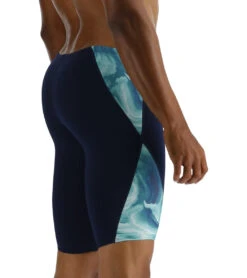 TYR Men's Mezio Blade Jammer Swimsuit 17 TYR Men's Mezio Blade Jammer Swimsuit -Family Swim Shop 7539493994664 tealmulti 6a