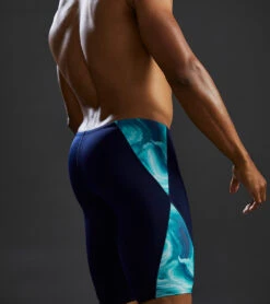 TYR Men's Mezio Blade Jammer Swimsuit 19 TYR Men's Mezio Blade Jammer Swimsuit -Family Swim Shop 7539493994664 tealmulti 8a