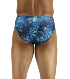 TYR Men's Diploria Racer Brief Swimsuit 14 TYR Men's Diploria Racer Brief Swimsuit -Family Swim Shop 7539511066792 bluegreen 3a