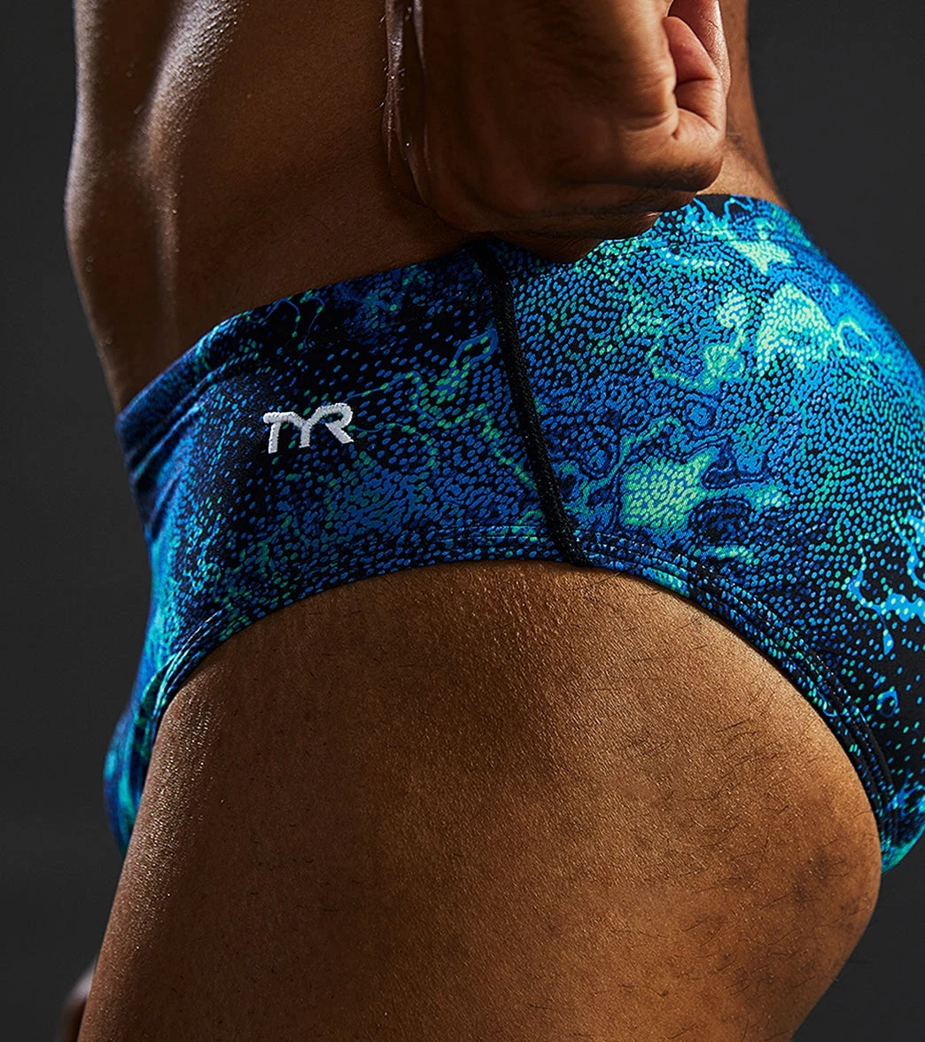 TYR Men's Diploria Racer Brief Swimsuit 11 TYR Men's Diploria Racer Brief Swimsuit - Image 9