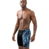 Men's Reliance Vapor Print Spliced Jammer Swimsuit -Family Swim Shop 7566058324136 vaporblue 1a
