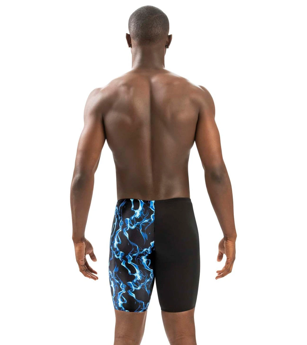 Men's Reliance Vapor Print Spliced Jammer Swimsuit 4 Men's Reliance Vapor Print Spliced Jammer Swimsuit - Image 2