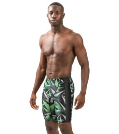 Men's XtraSleek Eco Galactic Print Spliced Jammer Swimsuit