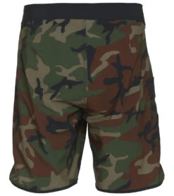RVCA Men's 18" Eastern Board Shorts -Family Swim Shop 7580727902376 woodlandcamo 3a