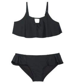 Girls' Ocean Solids Cayucos Two Piece Bikini Set (Big Kid)