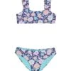 Girls' Flower Riot Tulum Two Piece Bikini Set (Big Kid)