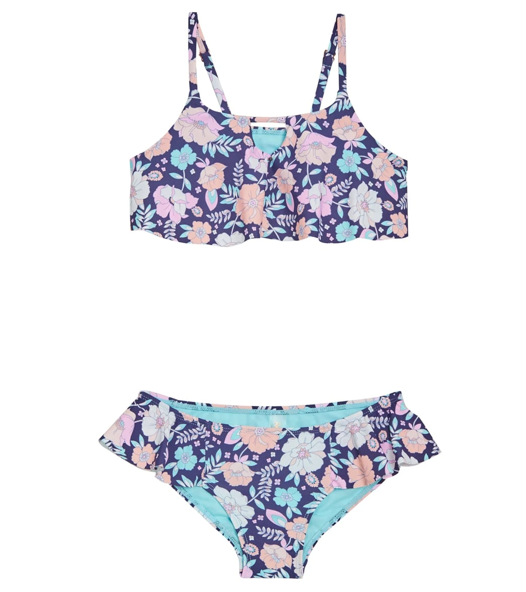 Girls' Flower Riot Cayucos Two Piece Bikini Set (Big Kid) 3 Girls' Flower Riot Cayucos Two Piece Bikini Set (Big Kid)