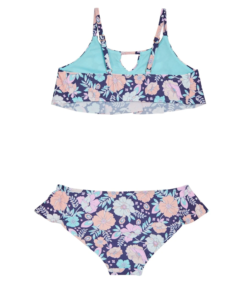 Girls' Flower Riot Cayucos Two Piece Bikini Set (Big Kid) 4 Girls' Flower Riot Cayucos Two Piece Bikini Set (Big Kid) - Image 2