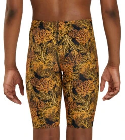 Coral Reef Jammer Swimsuit Youth (22 - 28) -Family Swim Shop 7595552571560 gold 6a
